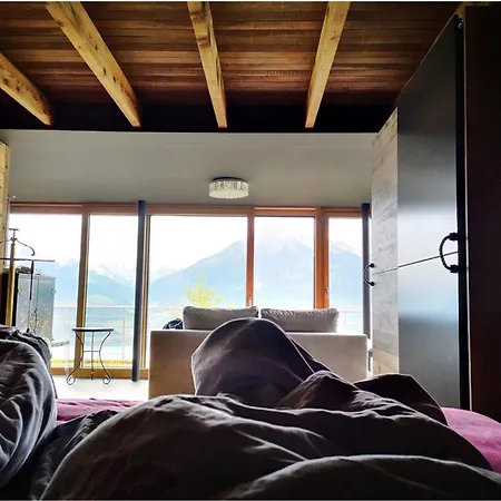 シャレー With Panoramic Views Of The Mountains Of The Oberland And Thun