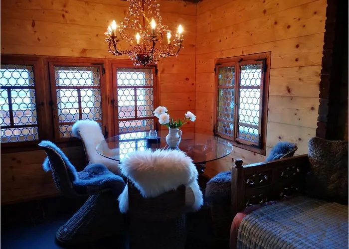 With Panoramic Views Of The Mountains Of The Oberland And Thun Chalet *