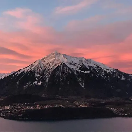 With Panoramic Views Of The Mountains Of The Oberland And Thun *